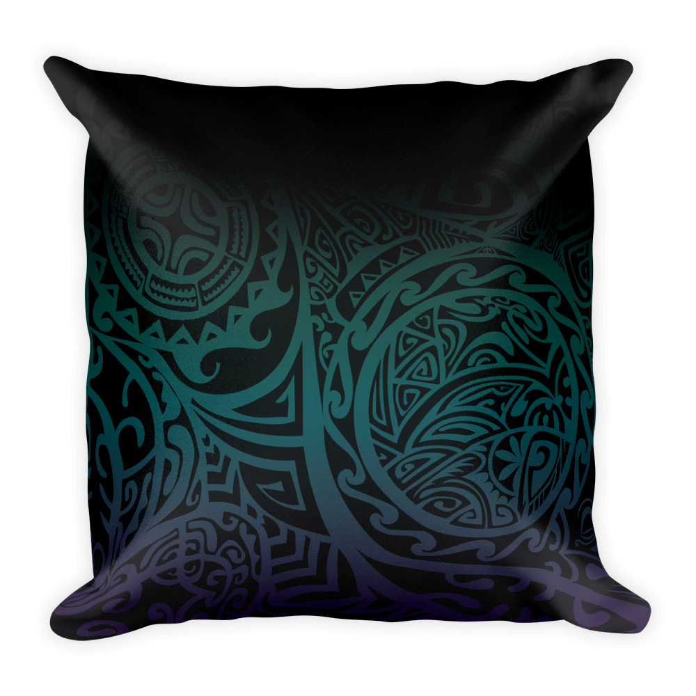 Pillow - Midnight Teal & Purple – Black Pearl Designs